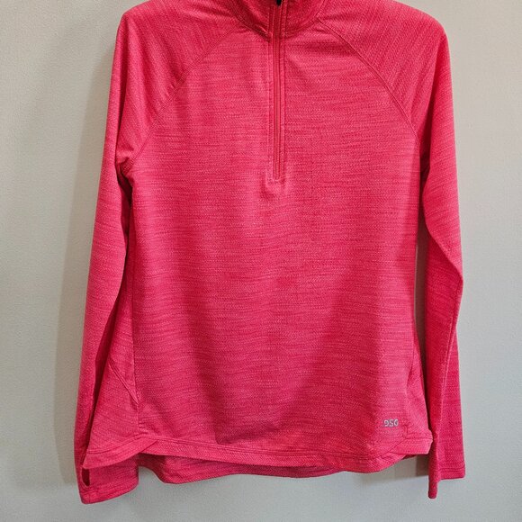 DSG Women's Quarter Zip Pullover Size XS Orange - Picture 2 of 7